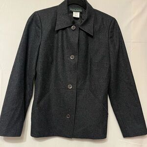 Harve Benard Charcoal Pea Coat